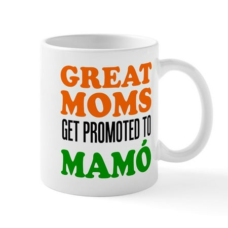 

CafePress - Promoted To Mamo Drinkware Mugs - 11 oz Ceramic Mug - Novelty Coffee Tea Cup