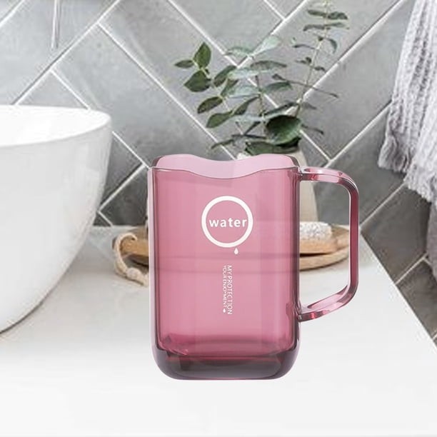 Taza para Enjuague Bucal, Vaso para Cepillado Doméstico, Taza Práctica para Enjuague Bucal, Vaso para Parejas para Cepillado, Juego de Vasos para Pasta de Dientes de Viaje