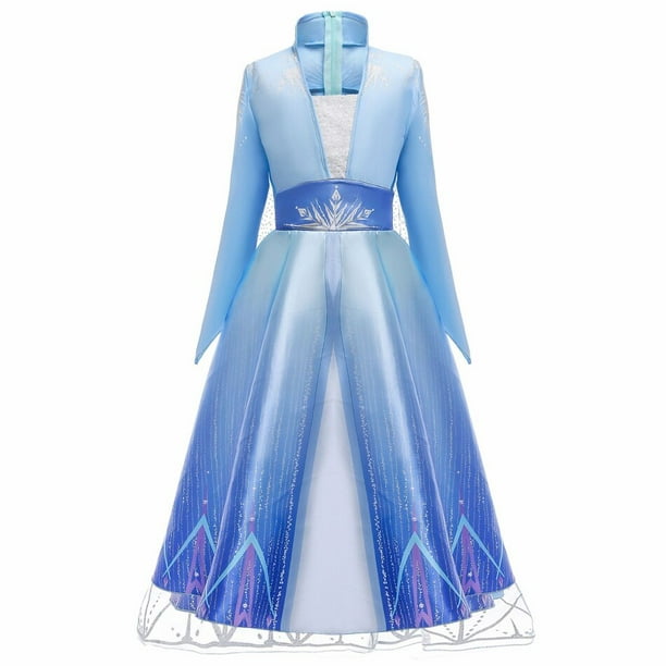 Costume de Cosplay Elsa de la Reine des Neiges pour Femme Adulte