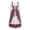 Pink, variant on Ynynloco Renaissance Dress for Women Medieval Costume Victorian A-Line Flowy Dresses Peasant Gothic Fairy Witch Wedding Under Dress