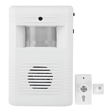 GJX Chime and Doorbell,16 Music IR Independent Motion Sensor Store Home Welcome Door Bell Entry Alarm