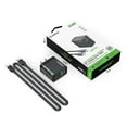 thumbnail image 3 of Esoulk 30W Dual Port USB-C and USB-A, GaN Technology, Mini Compact, Super Fast Charging Wall Charger with USB-C to USB-C Cable for Motorola Moto G Stylus 5G 2024 - Black, 3 of 9
