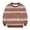 Red, variant on Kids Striped Sweatshirt Long Sleeve Stretch Crewneck Pullovers for Boys (Red)