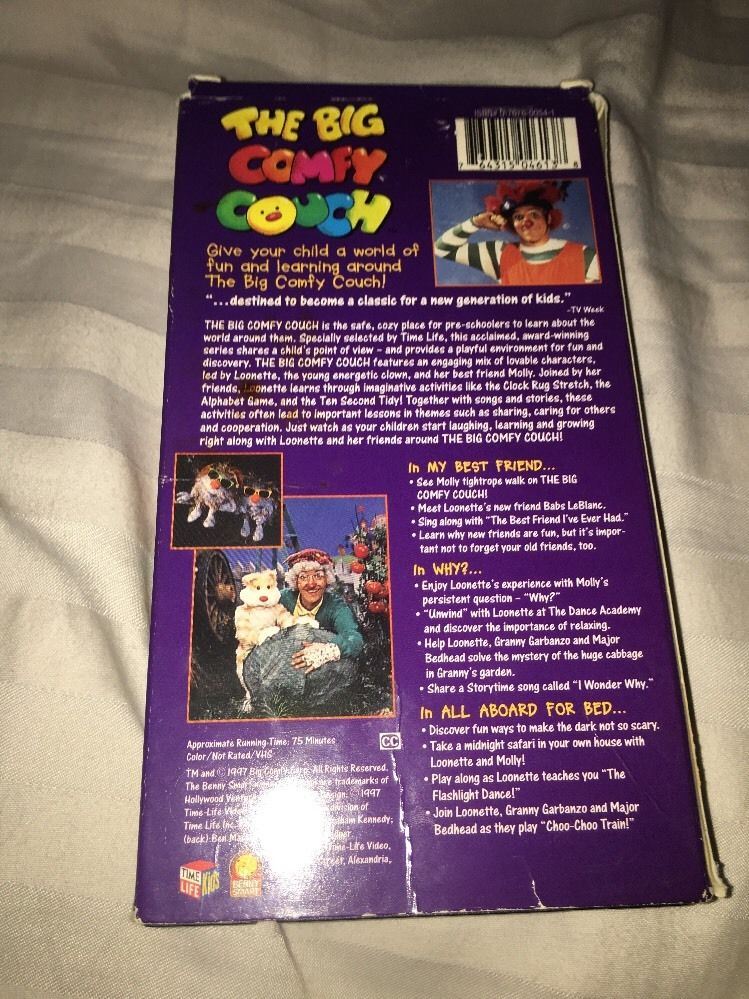 The Big Comfy Couch Vhs 3 Shows My Best Friend Why All Aboard