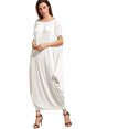 thumbnail image 5 of Robe Maxi Harem à Manches Courtes pour Femmes, 5 of 5