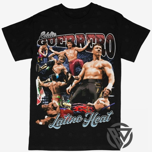 Eddie Guerrero t-shirf Latino Heat ECW WCW WWF WRESTLING