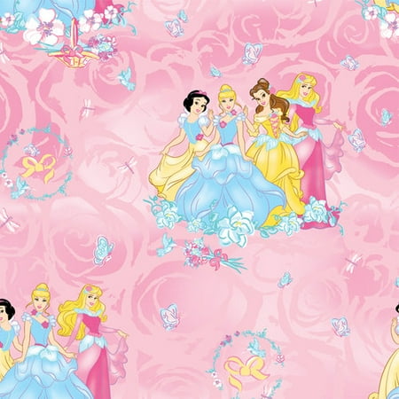 Disney Princess Blossom Scenic Fabric