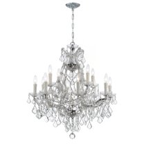 Crystorama Lighting - 13 Light Chandelier - Chandelier - Maria Theresa - Twelve