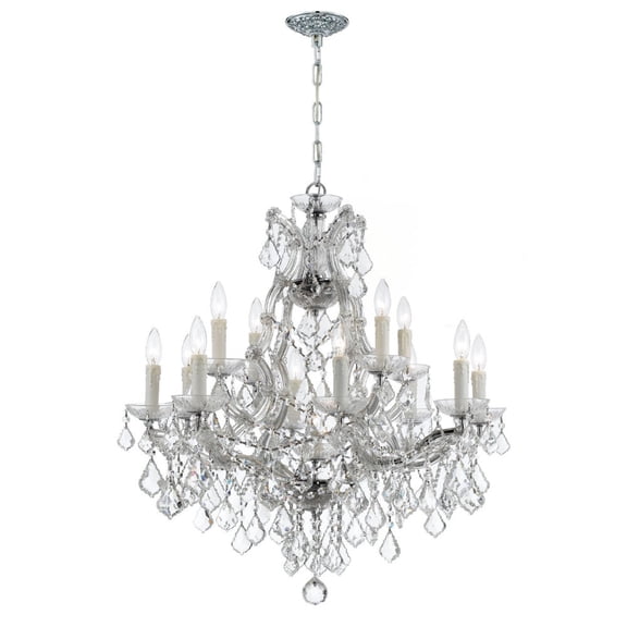 Crystorama Lighting - 13 Light Chandelier - Chandelier - Maria Theresa - Twelve