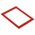 thumbnail image 4 of Uxcell Cadre Photo Magnétique 5 x 7 Pouces, 3 Pcs Cadre Magnétique Cadres Photo Magnétiques Réutilisables pour Réfrigérateur, Rouge, 4 of 7