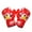 Red, variant on Kyusrd Children Boxing Gloves Kickboxing Punching Bag Training Fight Age 3-10