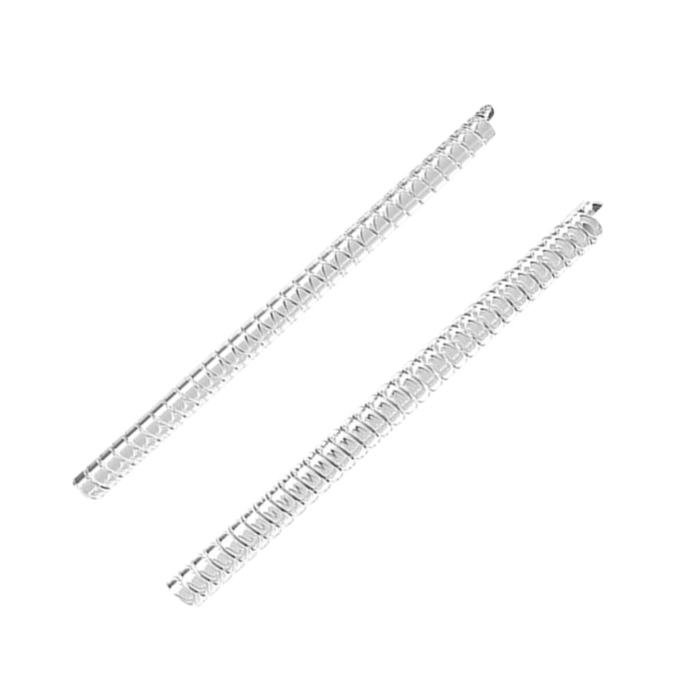 2Pcs Transparent Ring Guard Size Adjuster for Loose Rings Spiral Coil