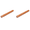 A*2, variant on Wood French Rolling Pin, Wooden Dough Roller for Baking, Non-stick,Wooden Rolling Pin for Baking Pasta Fondant - Straight
