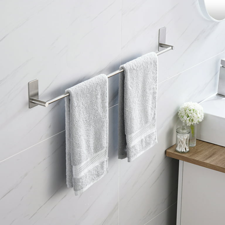 KES Towel Bar for Bathroom Self Adhesive 30 inch Stainless Steel Brushed  Finish