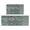 Boho Vintage Pattern-2, variant on Boho Retro Brown Diamond Pattern Kitchen Rugs and Mats Sets Of 2,Kitchen Decoration Rugs,Rubber Backing Non-Slip Floor Mat for Sink Washable Waterproof Laundry Room Runner Rugs