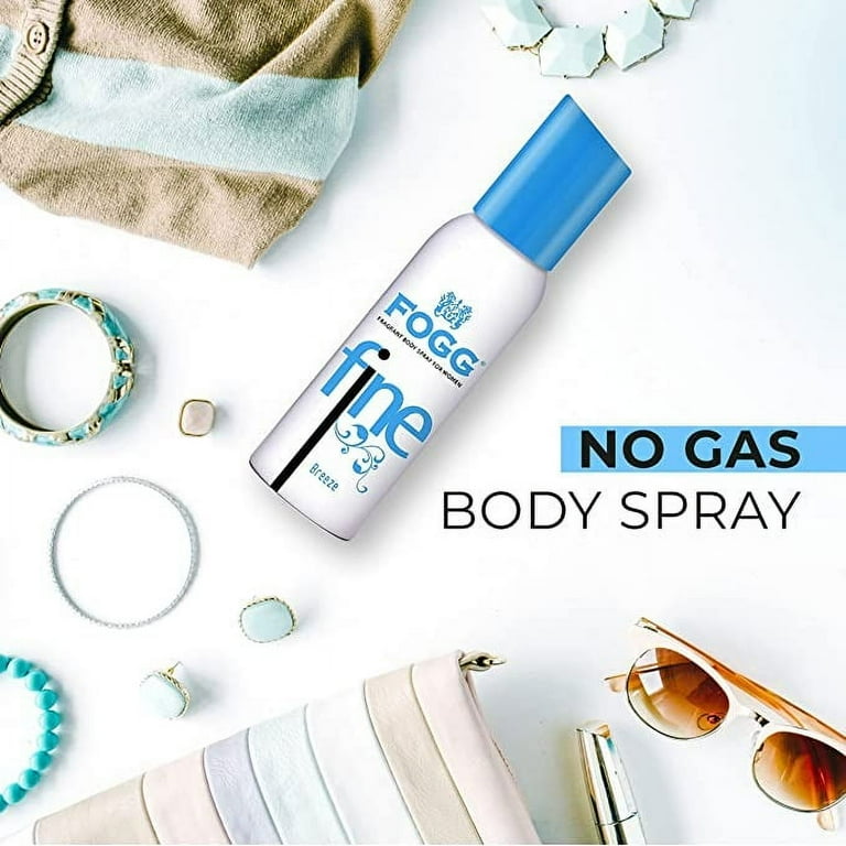 Fogg Fine Breeze No Gas Mild Fragrance Body Spray For Women
