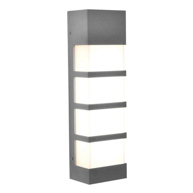 AFX SEW5182300L30MVTG 24W State Outdoor LED Light, Textured Grey