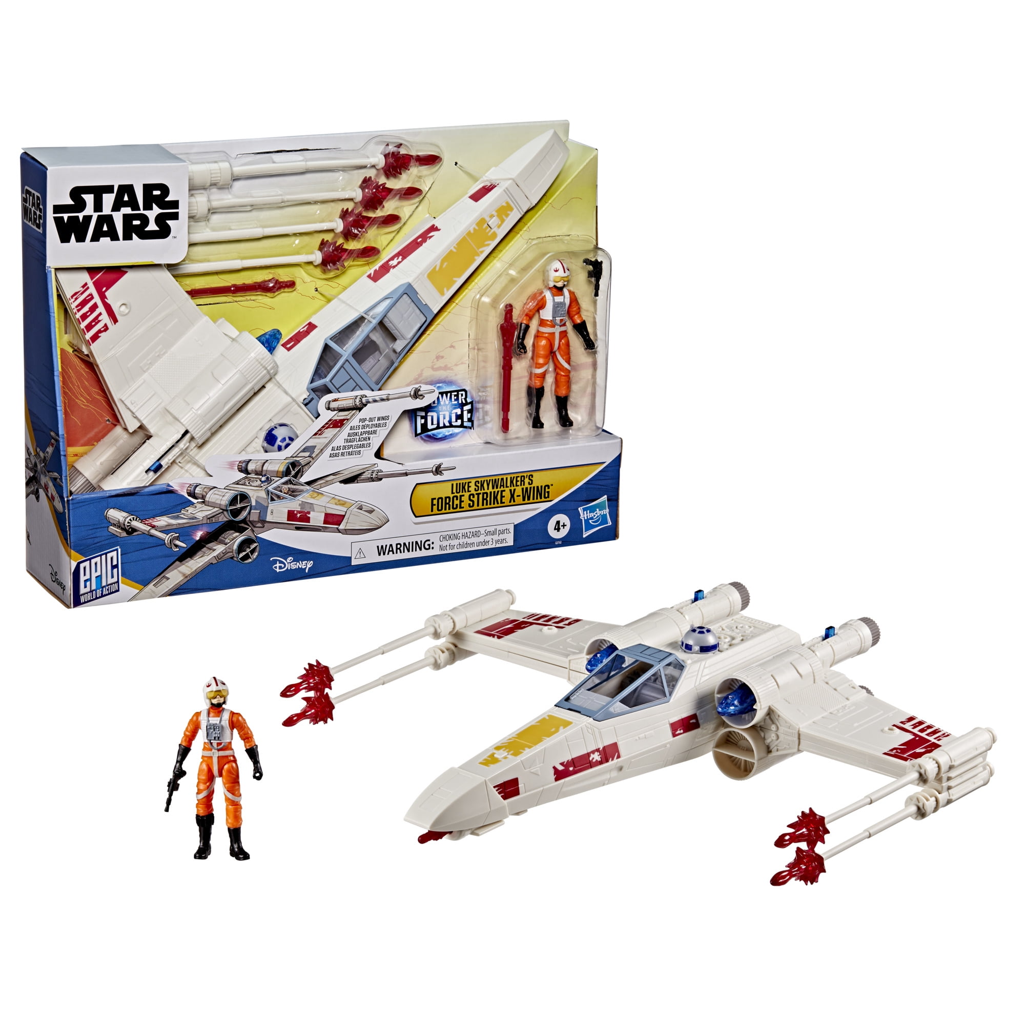 Star Wars Epic World of Action Luke Skywalker's Force Strike X