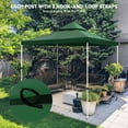 thumbnail image 5 of Yescom 10x10Ft UV30+ Gazebo Replacement Top for 2 Tier Outdoor Canopy Cover Patio Backyard Party Deck Green, 5 of 9