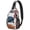 Multi-colored Artistic Prints, variant on Pizza Lover Delicious Fun Pizza Party Time Lightweight Travel Sling Backpack Durable and Fashionable