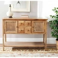 thumbnail image 3 of SAFAVIEH Charlotte Rustic Storage Sideboard w/ 2 Cabinets & 4 Drawers, Oak, 3 of 8