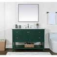 thumbnail image 6 of 48 inch single bathroom vanity in green, 6 of 8