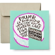 Funny Happiness Greeting Card - Birthday, Thinking of You, Encouragement, Friendship