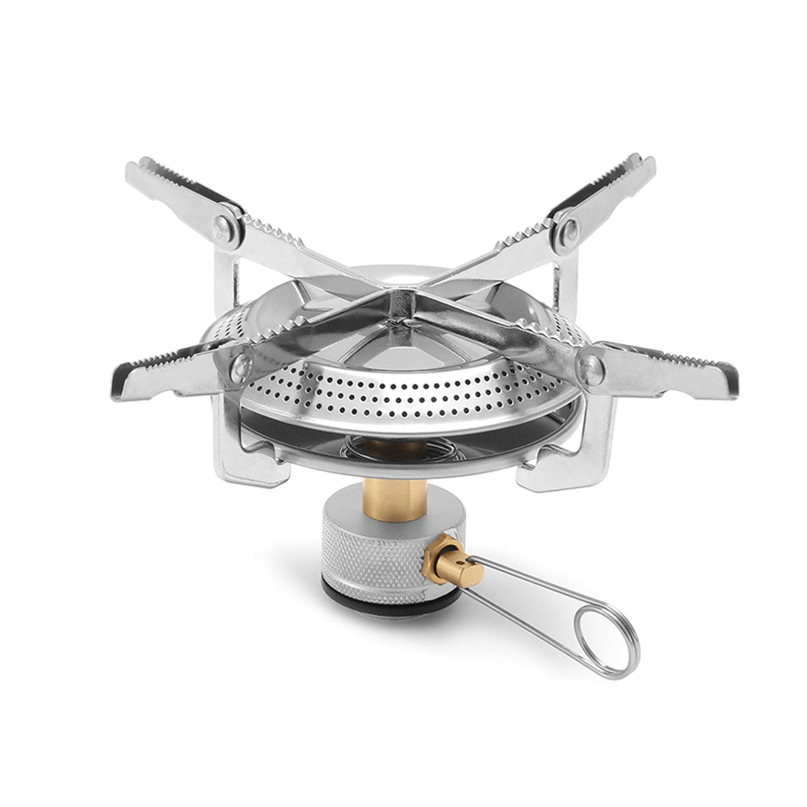 UDIYO 1 Set Camping Gas Stove Adjustable Flame Intensity Compact Size  Ultralight Non-Slip Simple Installation Mini Folding Backpack Gas Stove  with Storage Bag Set Camping Gear - Walmart.com