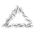 thumbnail image 2 of 20 piezas de plata tibetana en forma de S con cierre de gancho y pulsera para hacer joyas, 2 of 5