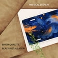 thumbnail image 3 of Cosmic Brushstroke Nebula Funny Personalized License Plate Rust-proof Stainless Steel Metal License Plate Suitable For Men And Women 12.2" x 6.2", 3 of 7