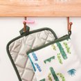 thumbnail image 2 of Decodeary 2Pcs Cactus Isolé Tampon Gant Cuisine Four Gants Résistant à la Chaleur Coussin Tapis Style Deux 1Set, 2 of 6