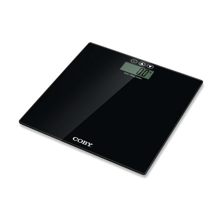 COBY Digital Bathroom Scale with BMI Estimator