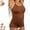 Brown, variant on Cumulatively Camisole，Cumulatively Shaping Comfort Stretch Camisole，Suitable for Women