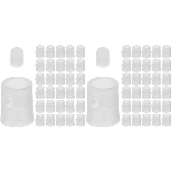 100 Pcs Wire Clips Lamp Connectors Grips Strain Relief Cord Cable Fixing Clamps Thread Locker Ceiling Chandelier