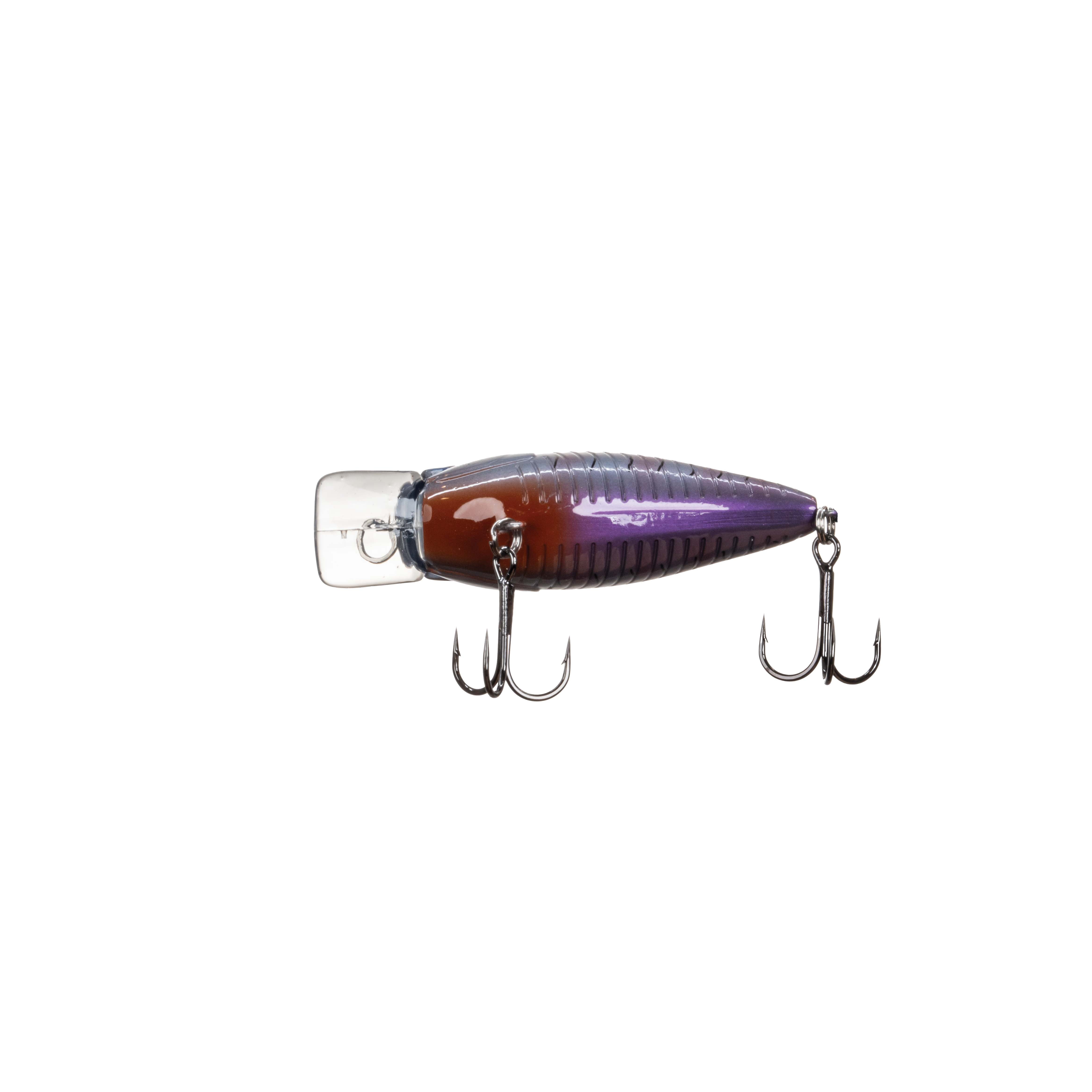 (2 pack) Ozark Trail Freshwater Squarebill Fishing Lure, Perch, 3/8 oz