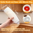 thumbnail image 2 of Pancake Batter Dispenser Bottle Kit - 4.5-Cup Pancakes Mixer with Shaker Ball Stainless Steel Whisk and Brush,Squeeze Bottles for Cupcake Muffin Waffle Crepe, 2 of 4