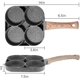thumbnail image 2 of Non-Stick Frying Pan with 4 Hole Pancake Pan Fried Egg Hamburger Pan, 2 of 5