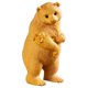 thumbnail image 1 of Carved Wooden Bear Statue Decoration - Realistic Animal Craft Gift for Home & Garden Decor, 1 of 5