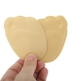 thumbnail image 4 of Unique Bargains 2 Pairs Soft Sweat-absorbent Forefoot Insole Pads with Glue Skin Color, 4 of 5