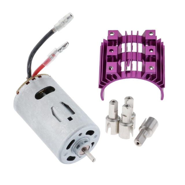 Tazas Diferenciadoras Del Disipador de Calor Del Radiador Del Motor Cepillado RC 550 para el auto de 144001 RC Hugo Motores cepillados para coche RC