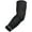 Black, variant on CHAMPRO Compression Arm Sleeve with Elbow Padding, Large, White