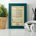 thumbnail image 6 of Deckled Encyclopediae V (AS) -Framed Print w/glass-Ocean Blue, 6 of 8