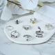 thumbnail image 3 of Juego De Anillos De Serpiente De Flores De Moda Para Mujeres , Fiesta , Joyería , Regalos, 3 of 3