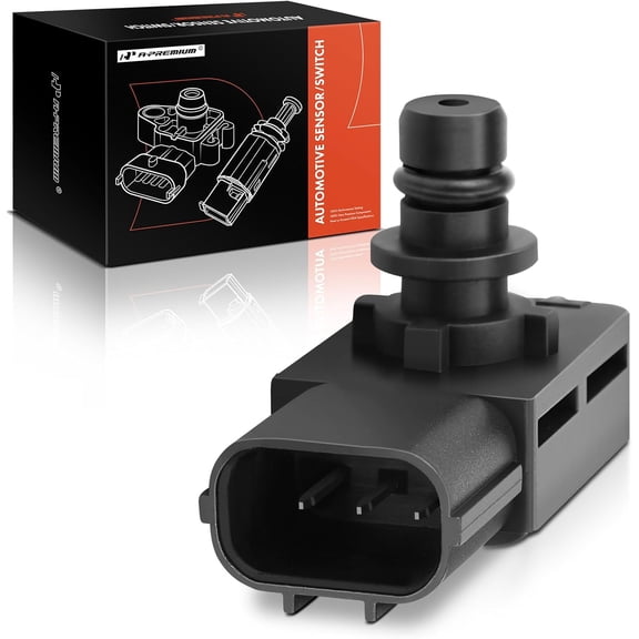 A-Premium Fuel Tank Pressure Sensor Compatible with Honda CR-V CRV Civic Accord Pilot Odyssey Fit Ridgeline Insight Acura MDX RDX TSX ILX TL
