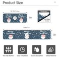 thumbnail image 3 of Yayeee Faucet Mat for Kitchen Sink 14.7" Diatomite Long Splash Guard Pad, Christmas Santa, 3 of 7