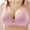 Hot Pink, variant on Patlollav Womens Bras Middle Aged and Elderly Comfortable Soft Thin Plus Size Underwear Adjustable Shoulder Straps
