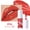04# Single item-White Cherry Red, variant on Julystar Marble Swirl Mirror Lip Gloss, Long-Lasting Non-Sticky Hydrating Lip Lacquer with Plump Glassy Finish,Vintage Rust