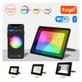 thumbnail image 3 of LED RGB FloodLight Smart Reflector 30W 50W 100W Waterproof Outdoor Spotlight Wall Lighting Tuya Control Projector Garden ,Wide Application, 3 of 8