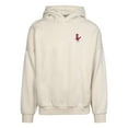 thumbnail image 2 of Men's Levelwear Khaki St. Louis Cardinals Contact Pro Card Pullover Hoodie, 2 of 3
