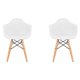 thumbnail image 3 of Set de dos sillas Eames con descansabrazo para Niños y Niñas (BLANCO), 3 of 4